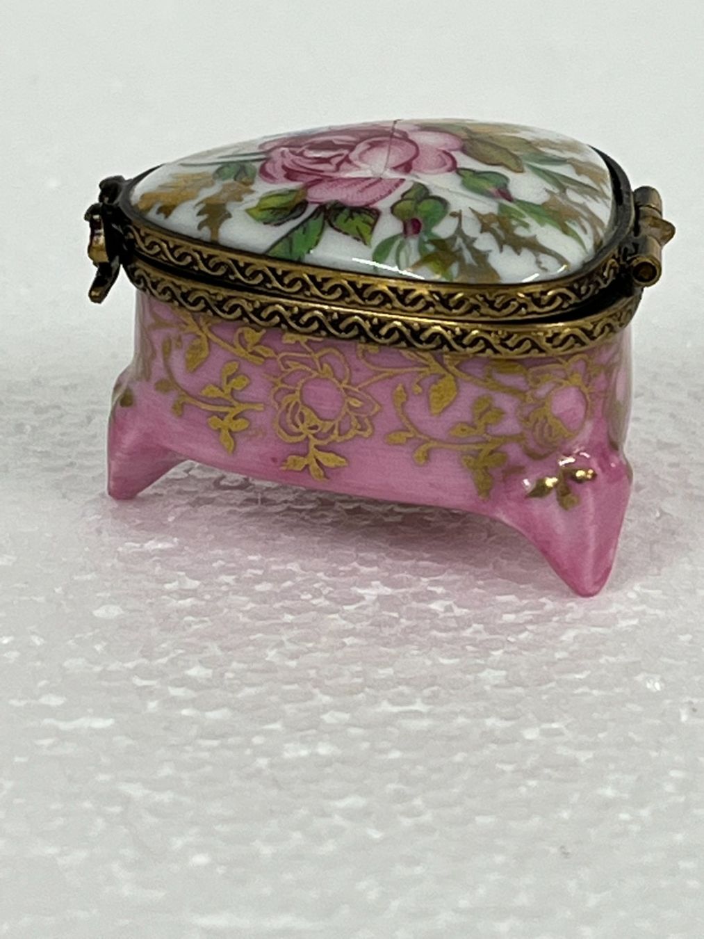Dosen: Limoges Dreieck Miniatur Schatulle – Neu (gemäss Beschreibung) aus Mumpf von dadaboygugulini 7