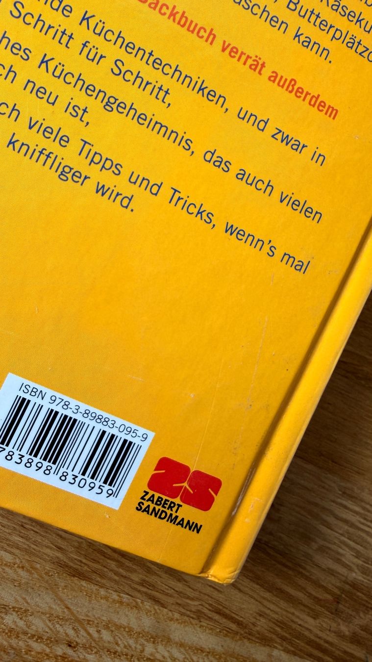 Libri: Buch - Das MAXI-MINI Maus Backbuch -gelb - Die Sendung Maus – Usato da Winterthur venduto da Secondhand-Family 2