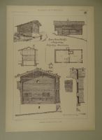 TSCHIERTSCHEN HAUS ZUM BÄCHLI SCHANFIGG, DIROGRAPHIE UM 1910