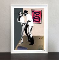 Quickie Pop Art Kunst Modern Sex Bild Appartement Erotik