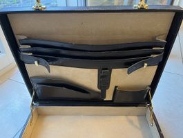 Edler Aktenkoffer von Vinci, Leder innen aussen, top Zustand