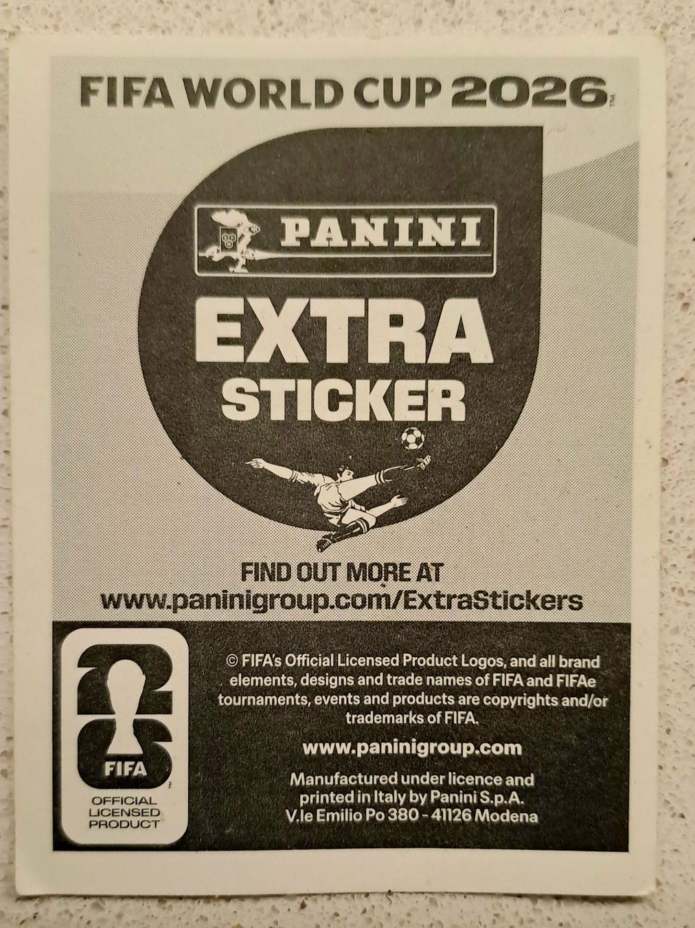 Panini Carte collezionabili: Panini Extra Sticker Gold Kilian Mbappe – Nuovo (secondo la descrizione) da Ruswil venduto da stadi74 1