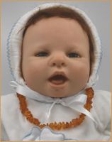 ♛ BABY / KINDER BALTISCHE BERNSTEIN KETTE