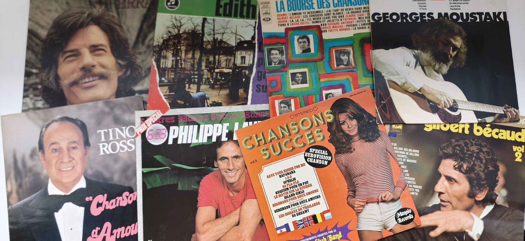Schallplatten: Französische Chansons Schallplatten Sammlung – Gebraucht aus Lachen SZ von ratata 3