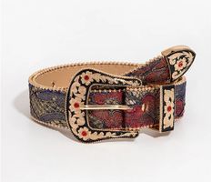 Gürtel Bohemia Stil Floral - Ceinture style Bohemia