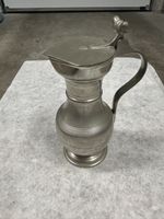 Zinnkrug mit Deckel, Punziert, Vintage