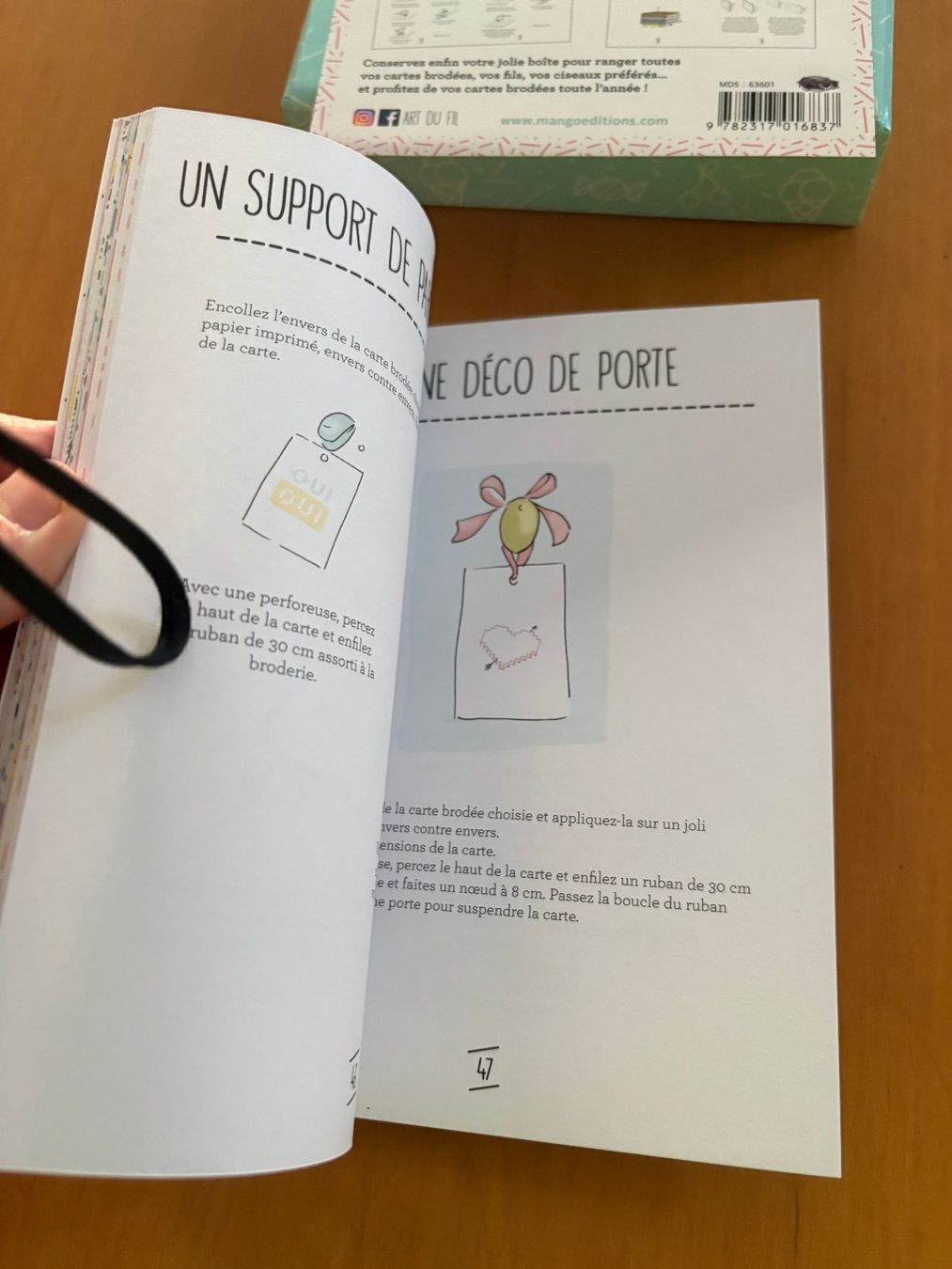 Bastelsets: Boîte "Ma boîte à broderies Hélène" – Gebraucht aus Savigny von alouette04 4