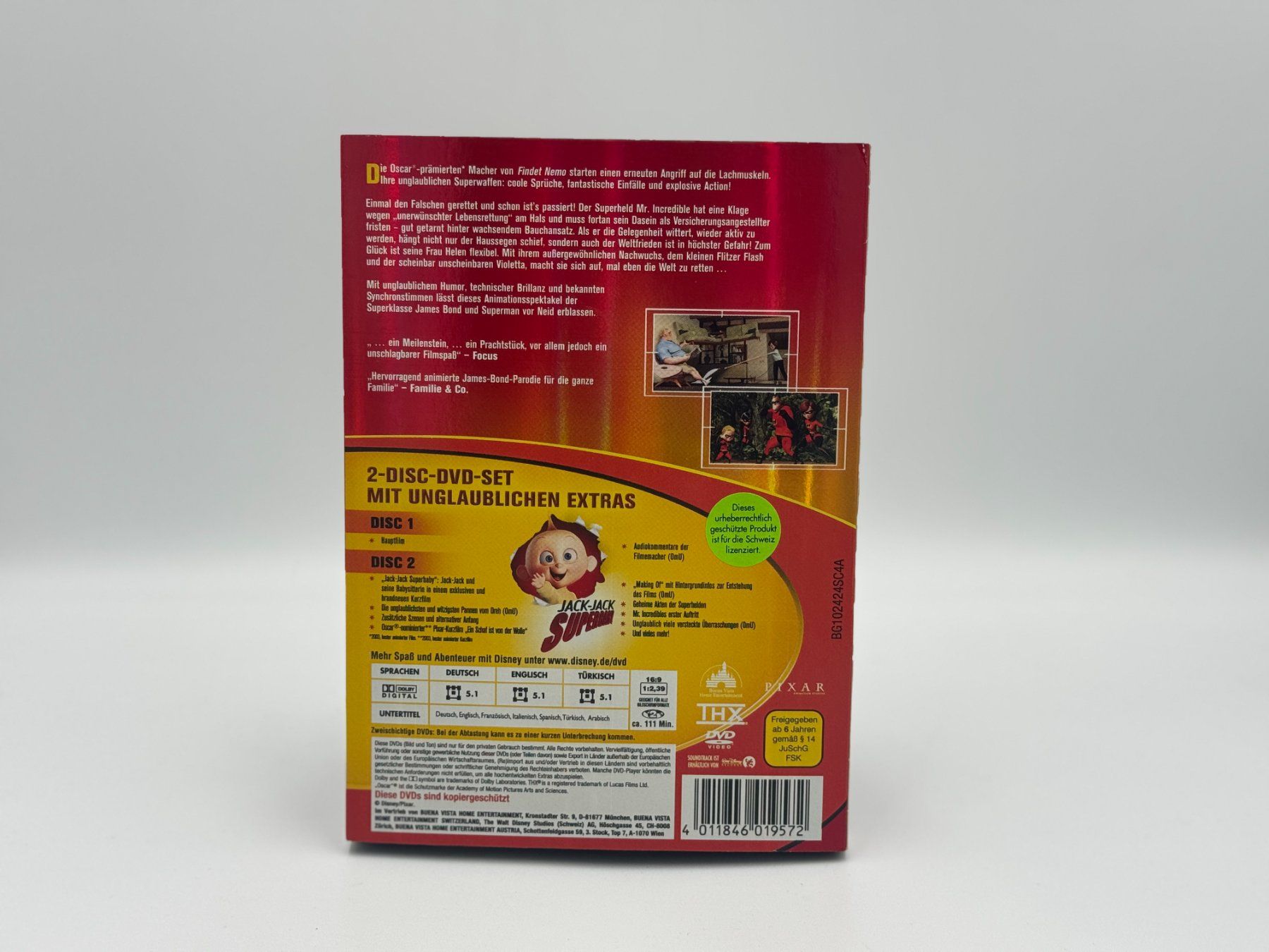 Tutti i DVDs: DIE UNGLAUBLICHEN - Versand A-Post nur CHF 2.50! – Usato da Siblingen venduto da goodprice24 1