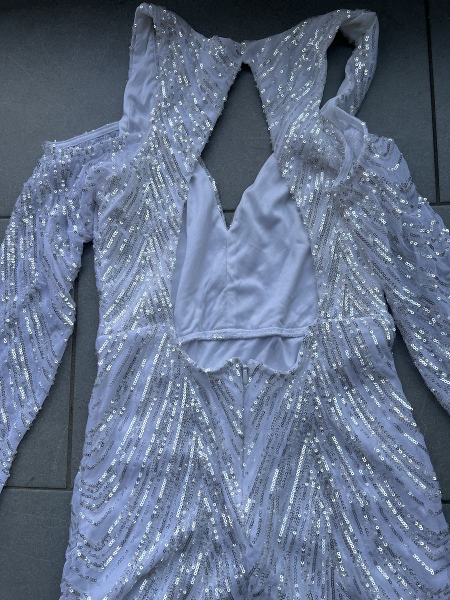 Vestiti: Kleid lang mit Glitzerpailletten – Nuovo (secondo la descrizione) da Goldau venduto da mar_spt6 6
