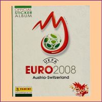 Panini Euro 2008 - Leeralbum, vide, empty, vuoto
