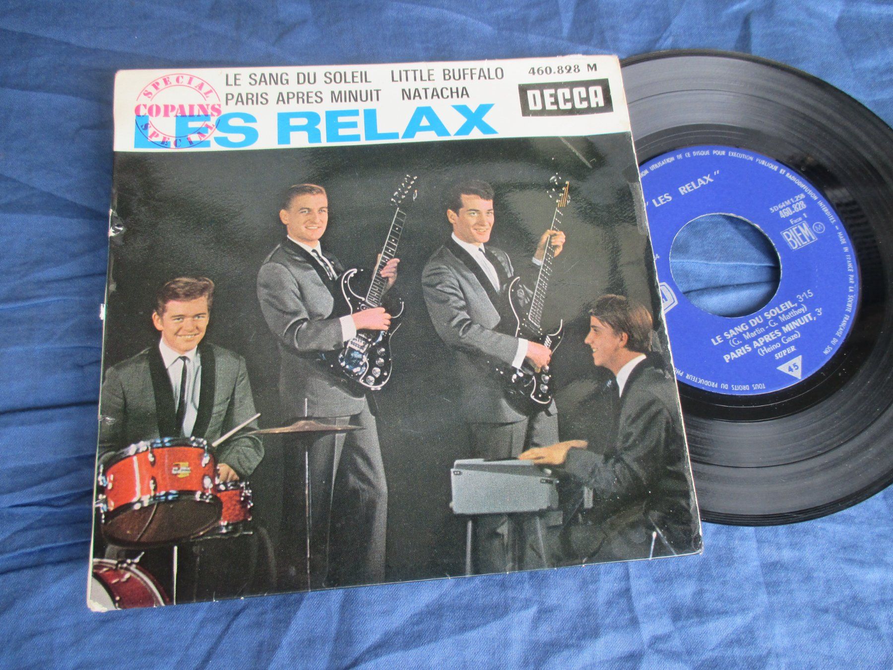 Dischi in vinile: Les Relax EP Lesang du soleil – Usato da Colombier NE venduto da Nevenma