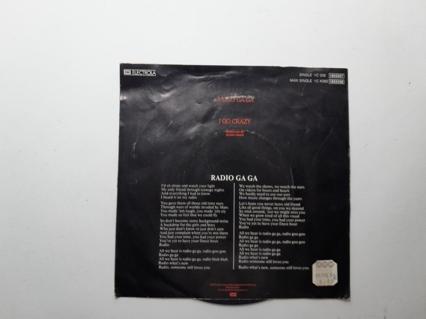 Dischi in vinile: Single / Vinyl - Queen - Radio Gaga – Usato da Männedorf venduto da Bel-view 1