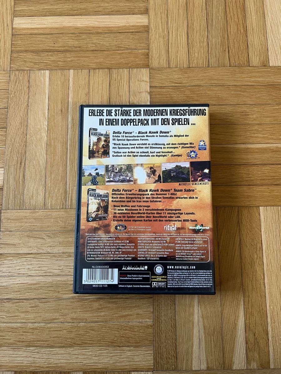 Giochi: Delta Force Black Hawk Down PC-Game – Usato da Uzwil venduto da PinarClassics 1