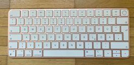Apple Magic Keyboard mit Touch ID rosé Lightning Anschluss
