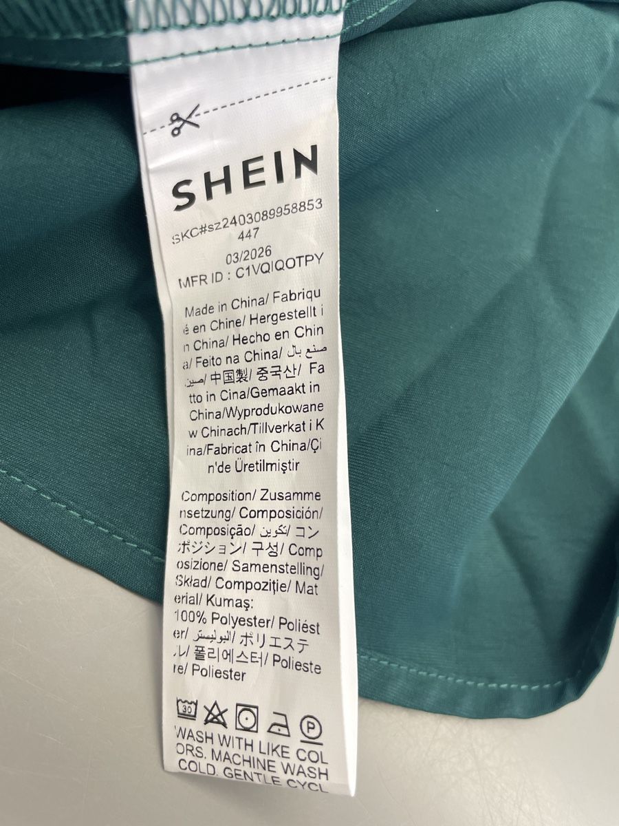 Shein Vestiti: Abito verde scuro Shein Taglia L – Nuovo (secondo la descrizione) da Cagiallo venduto da Misschiacci- 3