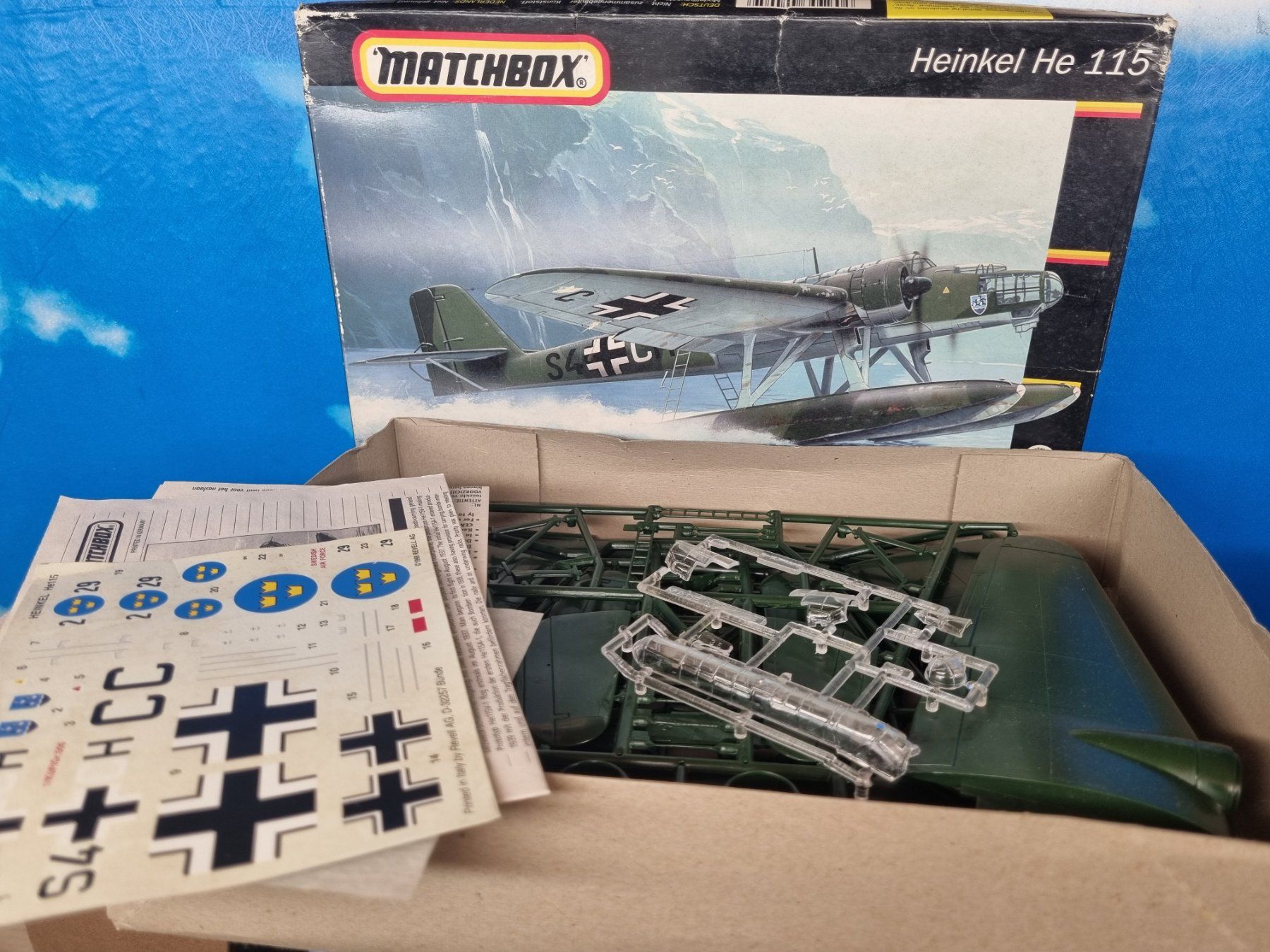Matchbox Kit di modellismo & Modellini statici: MATCHBOX HE 115 1:72 – Nuovo (secondo la descrizione) da Männedorf venduto da Modell-Spezialisten 1