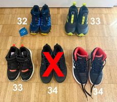 verschiedene Schuhe Grösse 32, 33 und 34