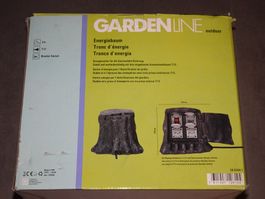 Gardenline Energiebaum mit 3 Steckdosen, ⌀ 25 cm   *NEU/OVP*