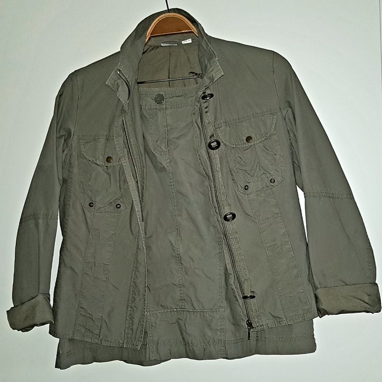 Ensemble veste/jupe kaki Kaufen auf Ricardo