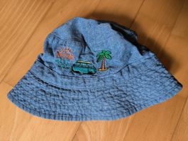Sommer-Hut "Baby Club" 80cm, 48/49, blau, Van-Motiv