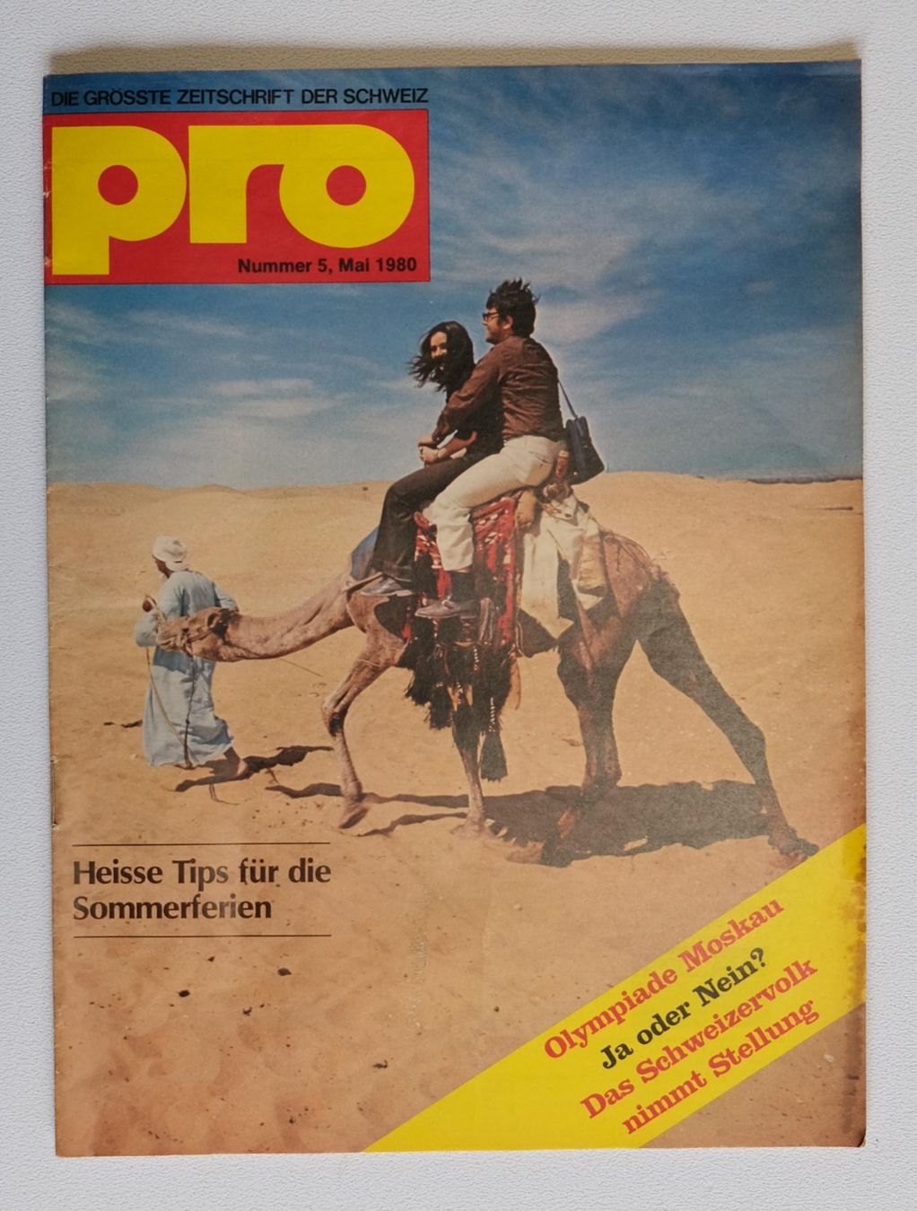 Zeitschriften & Magazine: Pro 1980 Nr. 5, Olympiade Moskau Ja oder Nein – Gebraucht aus Zürich von Melody2000