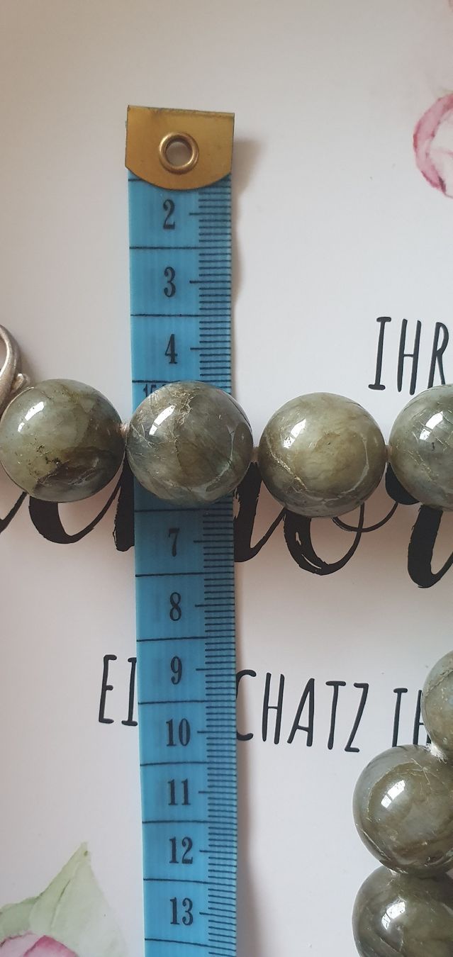 Catenine: Gross und Elegant Labradorit Kette mit Silber – Usato da Benglen venduto da Meercat3 2
