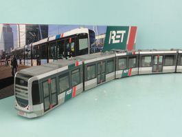 Skiptram CITADIS Rotterdam, neuwertig, unmotorisiert