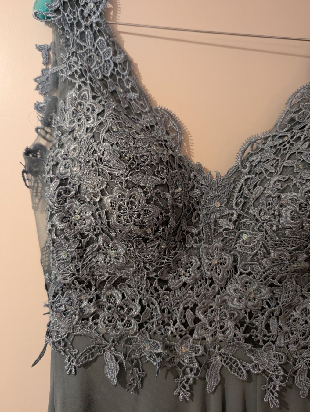 Vestiti: Abend-/Trauzeuginnenkleid mit Spitze – Usato da Mels venduto da key510 3