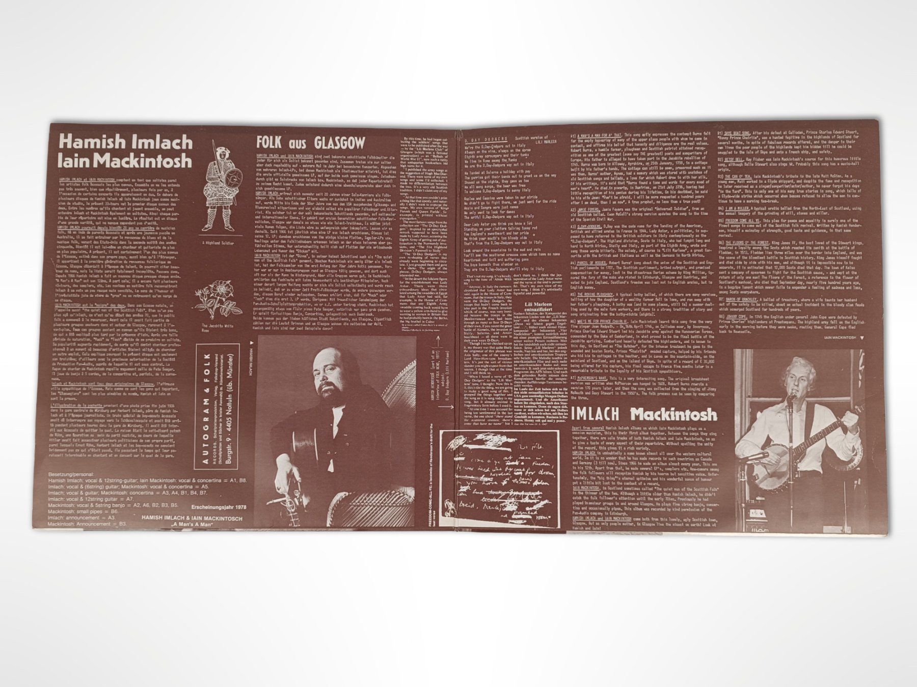 Dischi in vinile: Vinyl Hamish lmlach lain Mackintosh – Usato da Suhr venduto da Restwert_Suhr 3