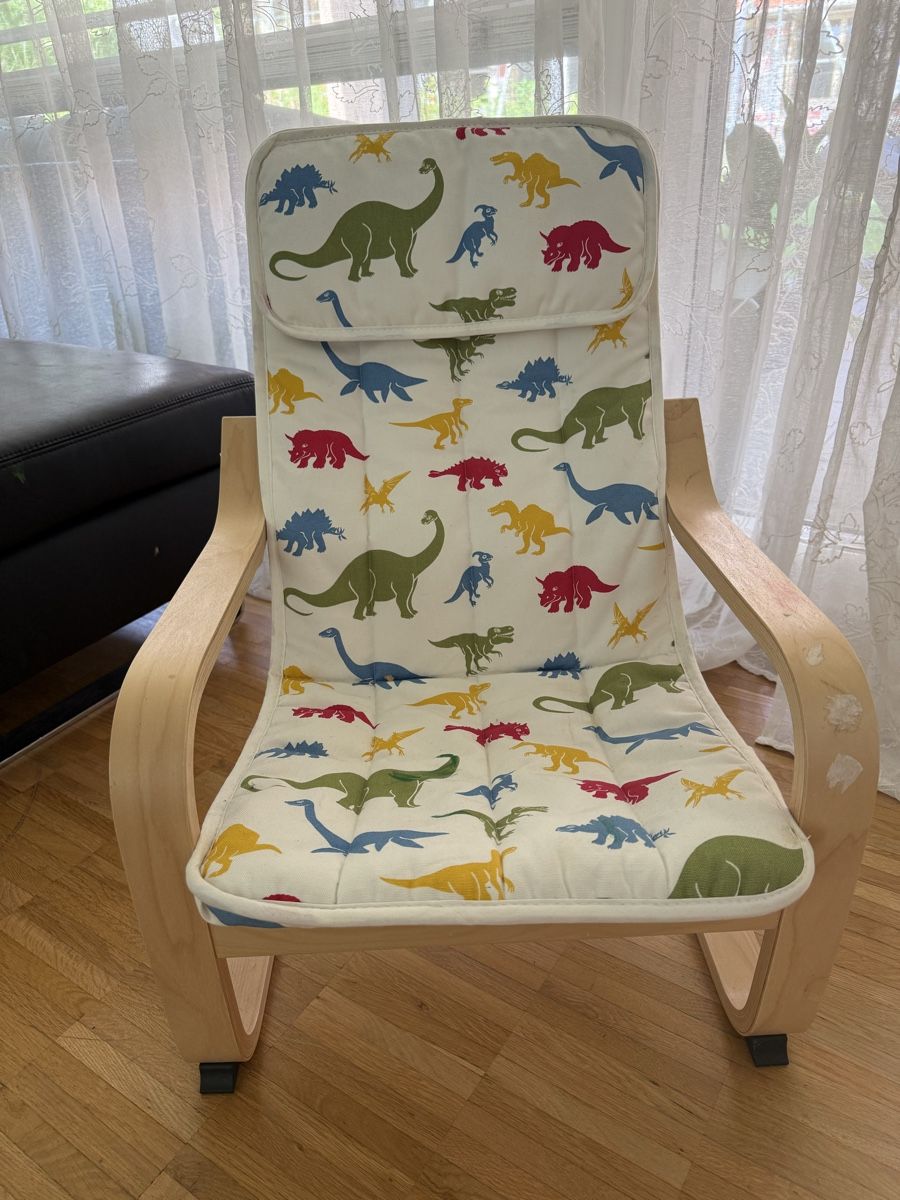 Ikea Poltrone: Kinderstuhl mit Dinosaurier-Muster von Ikea – Usato da Arbon venduto da DominiqueBergue 1