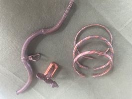 Afrikanisches Schmuck & Kunst Konvolut