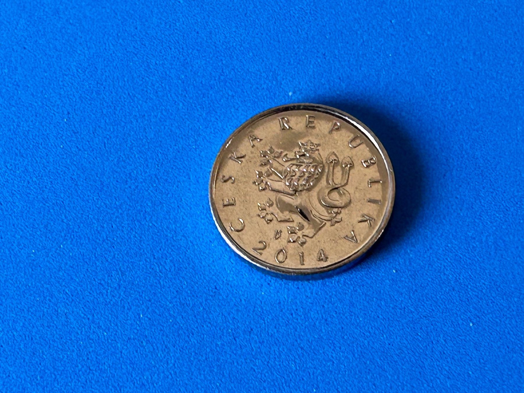 Tutti le monete: Czech Republic - 1 Koruna 2014 – Usato da Corcelles NE venduto da AJKader 5