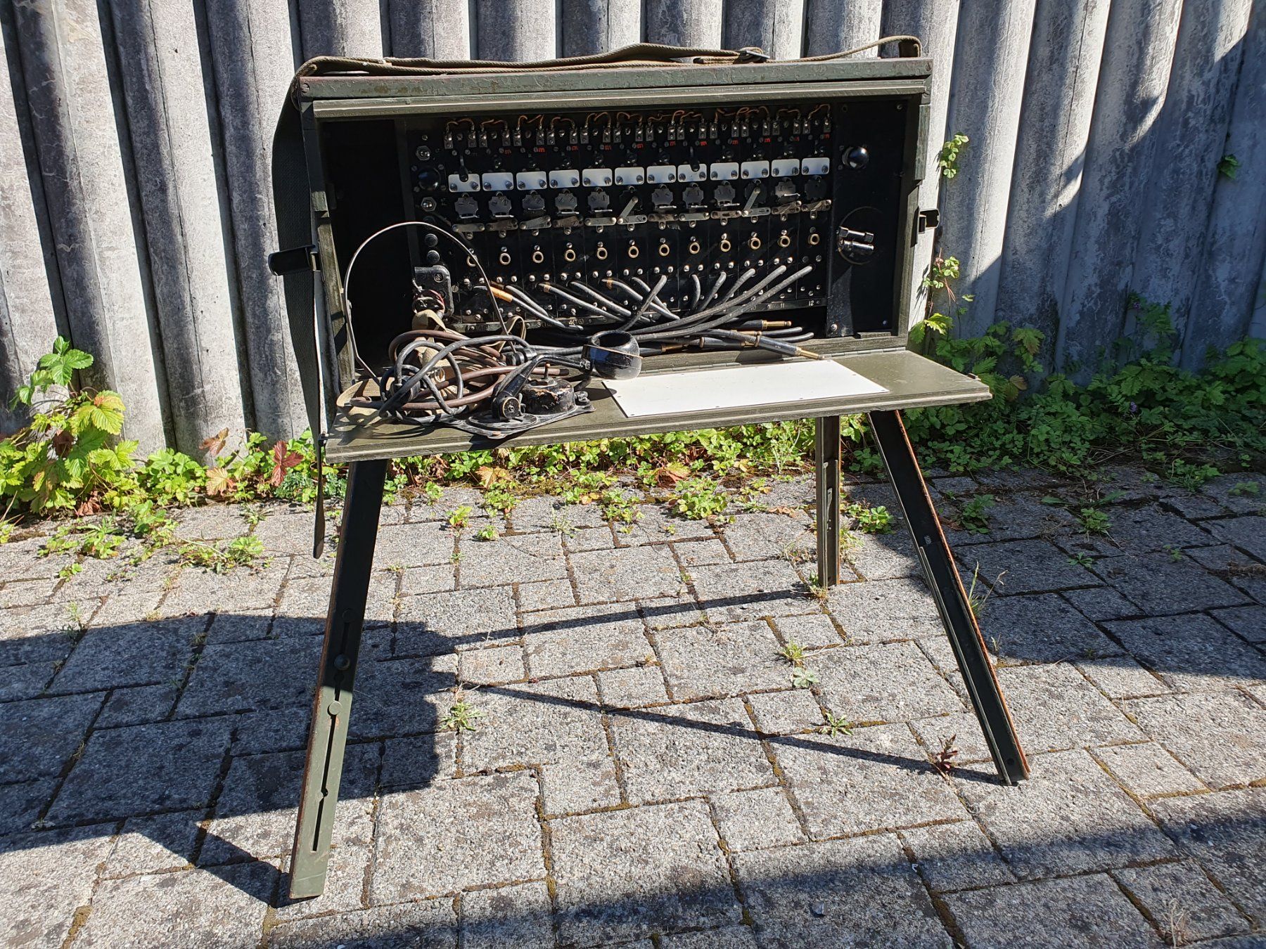 Telefone: Telefonstation / Switchboard BD 72 Signal Corps US Army WW2 – Gebraucht aus Stans von Way