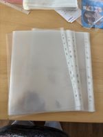 Durchsichtige mäpli für aA4 transparent gelo