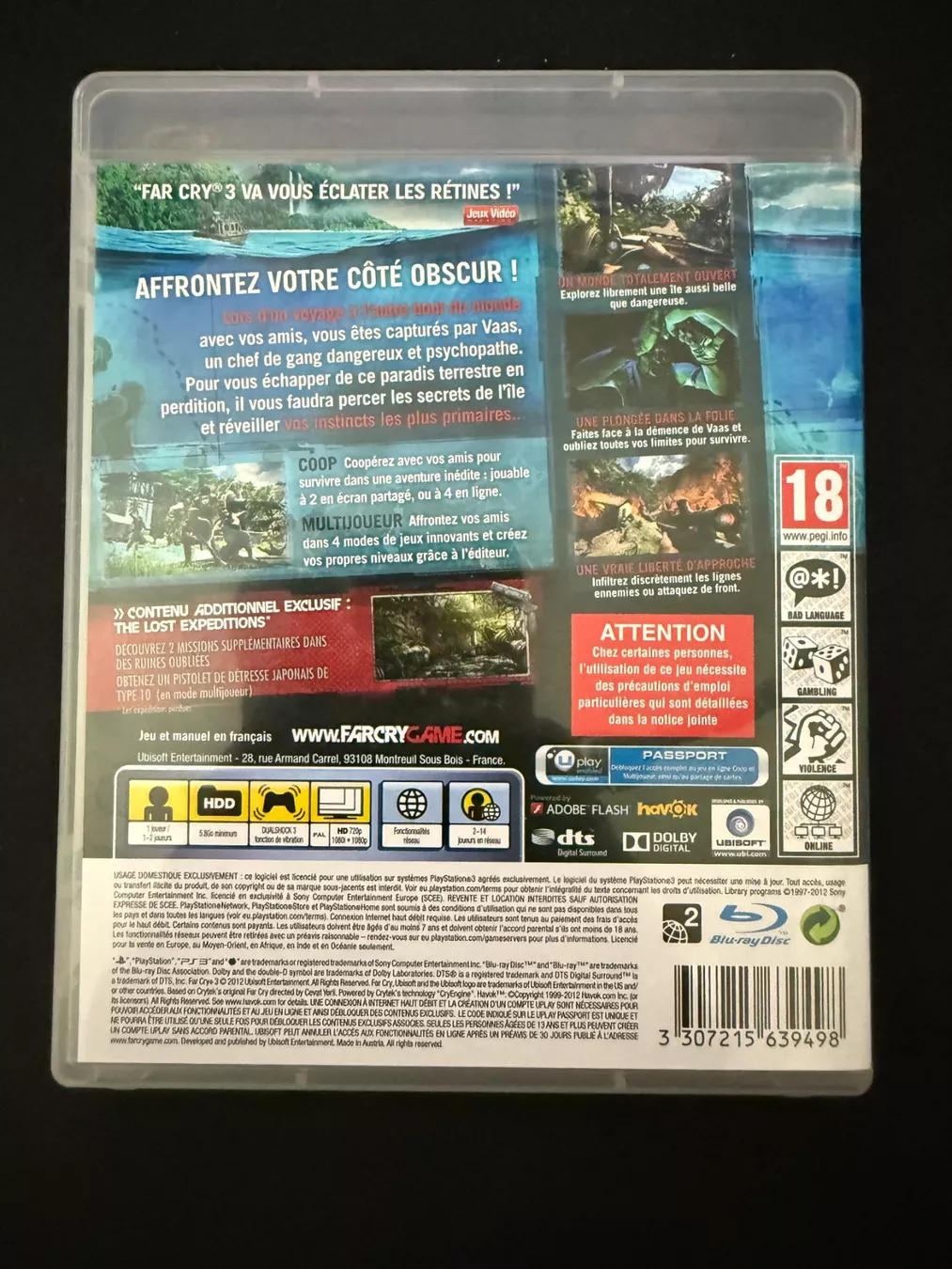 Sony Giochi: Far cry 3 - FR - PS3 – Usato da Pont-de-la-Morge venduto da Darfal 2