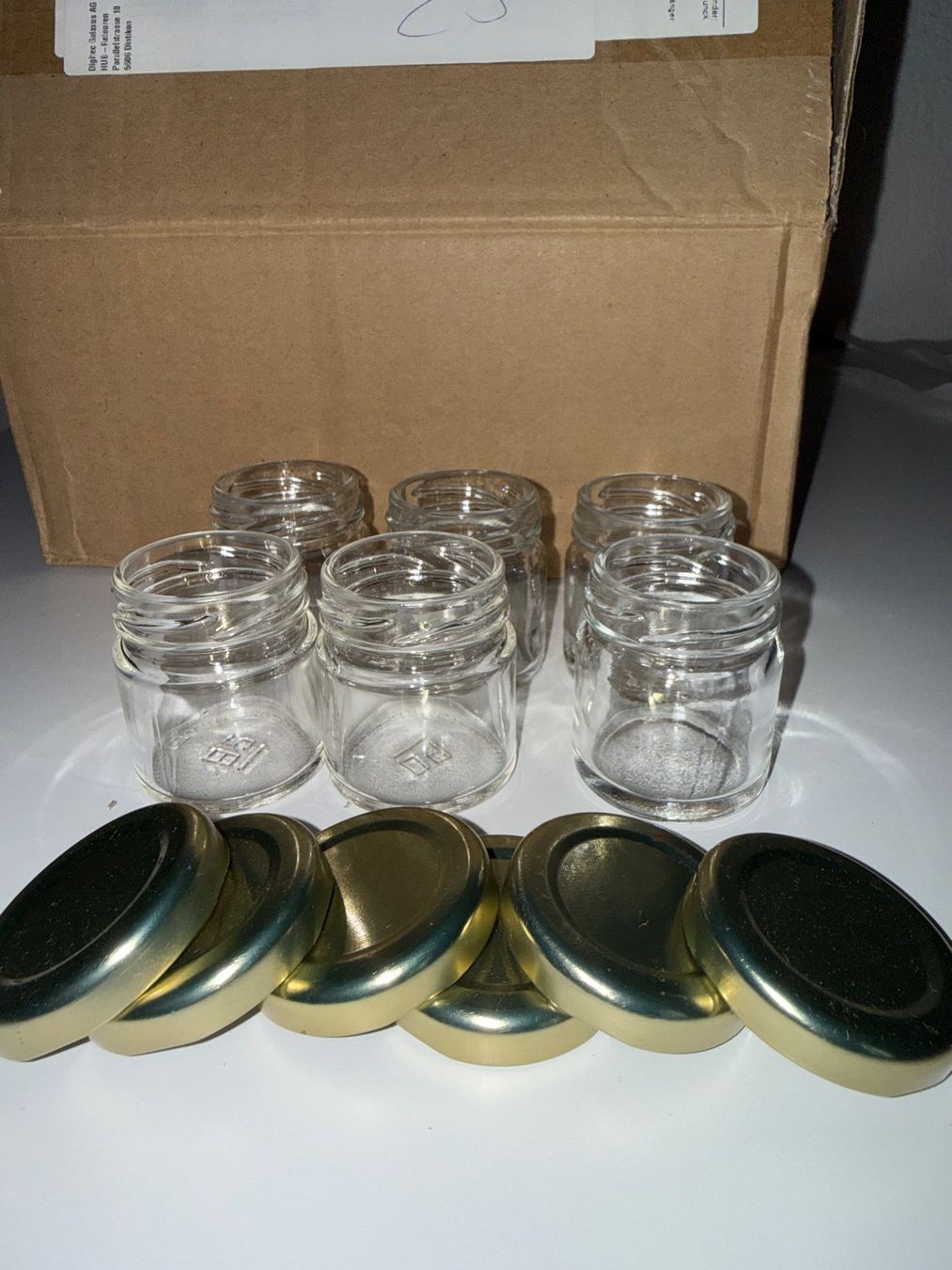 Contenitori & Simili: Gläser 6 mit Schraubdeckel Set Glas – Usato da Altendorf venduto da Ele6na 1