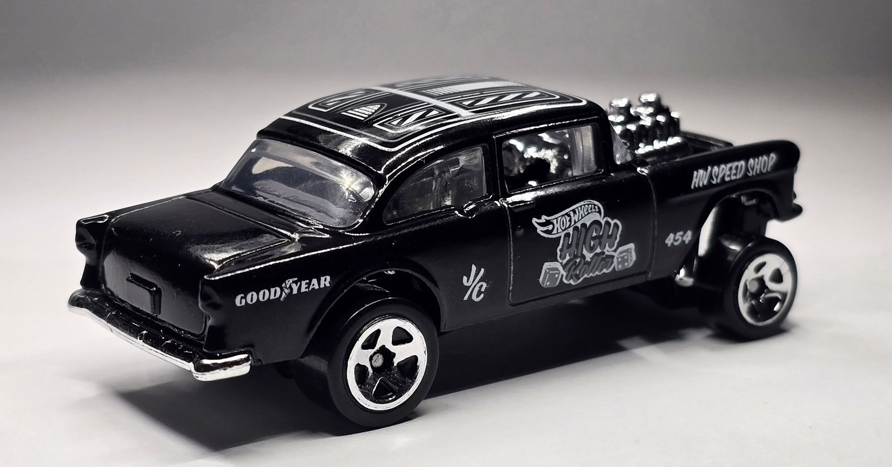 Hot Wheels Modellini d'auto: Hot Wheels 55' Chevy Bel Air Gasser – Nuovo (secondo la descrizione) da Kirchberg BE venduto da HotWheelsSammler 1