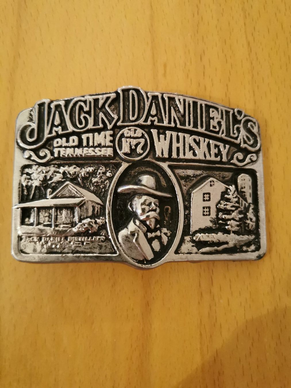 Jack Daniels Fibbie per cinture: Jack Daniel's Gürtelschnalle – Usato da St.Gallen venduto da Tamal0204