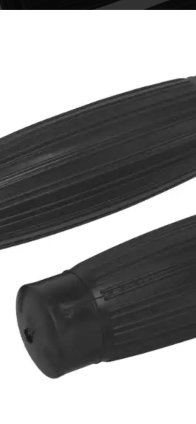 Mofa-Ersatzteile: Mofa Griffe Rillen Automatik 22/24mm schwarz Neu – Neu und originalverpackt aus Belp von intru 2