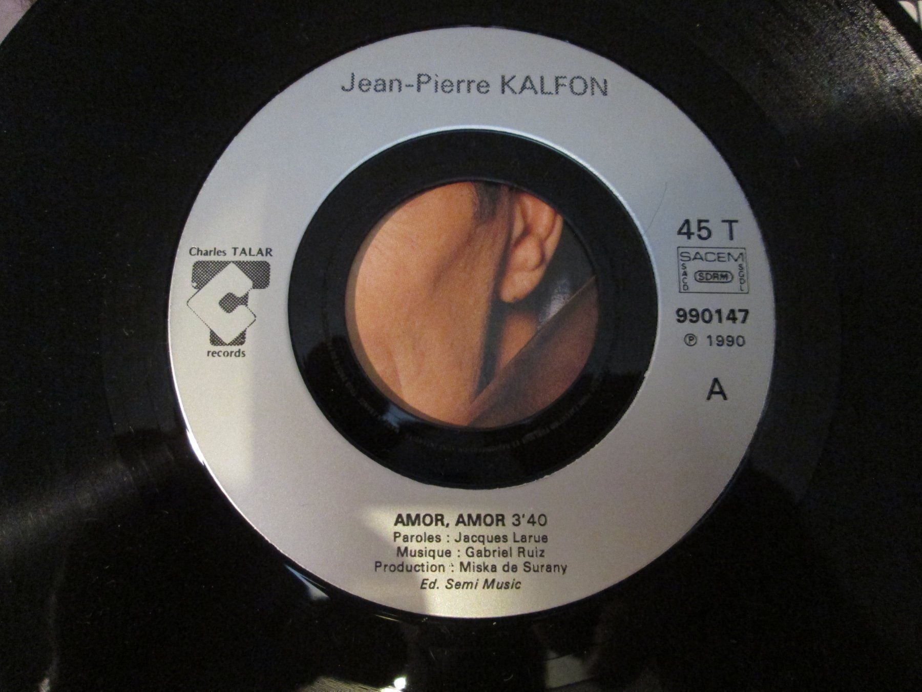 Dischi in vinile: SINGLE JEAN-PIERRE KALFON – Usato da la Chaux-de-Fonds venduto da Lampe 2