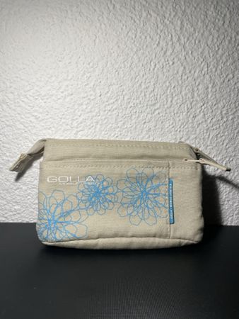 GOLLA Handytasche/Portemonnaie, beige mit Blumenmuster