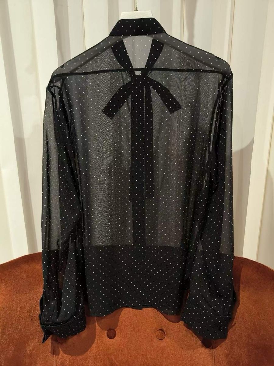 Blusen: Dark Blue with white dot Sexy Top – Neu (gemäss Beschreibung) aus Zug von luc_8rvs