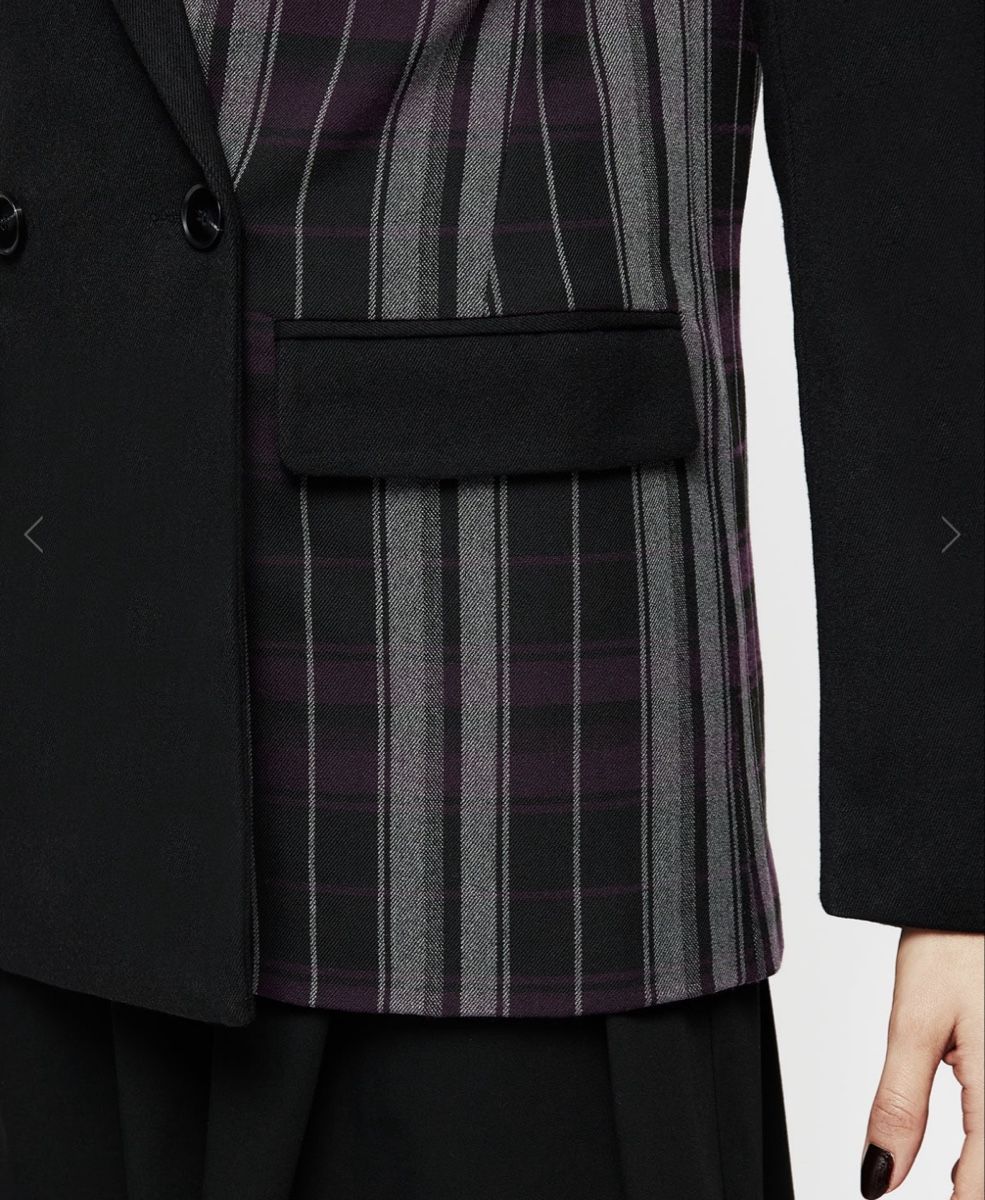 Completi & Tailleur: Disturbia, Gambit Spliced Check Blazer  Gr 14 – Nuovo (secondo la descrizione) da Holziken venduto da BlackCrow 2