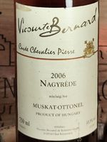 2006 Muskat Ottonel, Vicomte Bernard de Romanet
