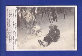 ENFANT - Photo - Dans la neige - Luge