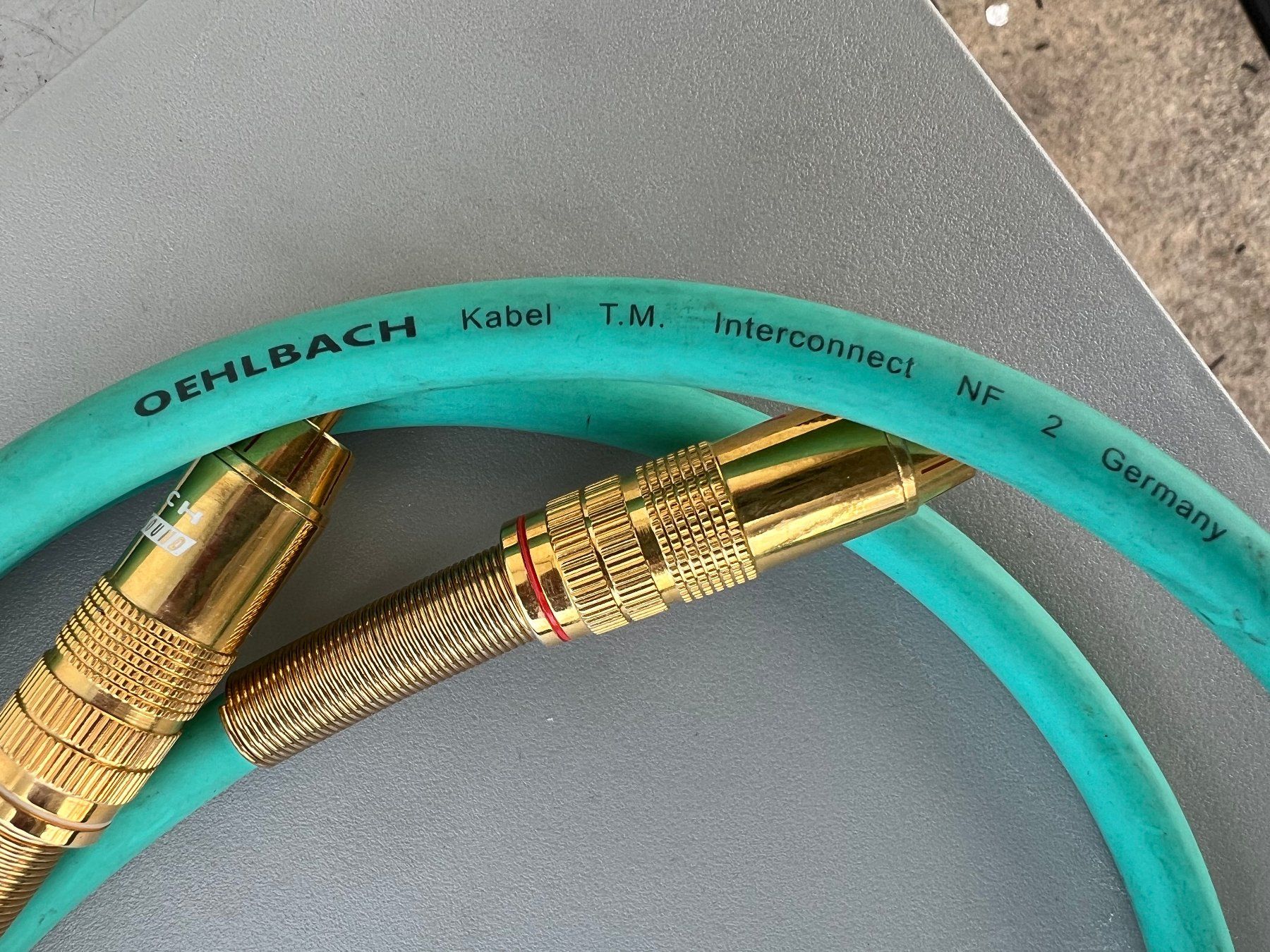 Oehlbach Câbles: Oelbach Kabel, 2 x 1 m – D'occasion à Bazenheid par rue_6hcy 1