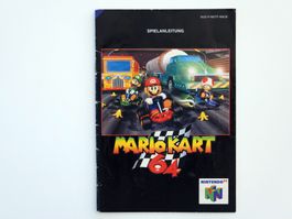 Anleitung Mario Kart 64 (NOE) - Nintendo 64