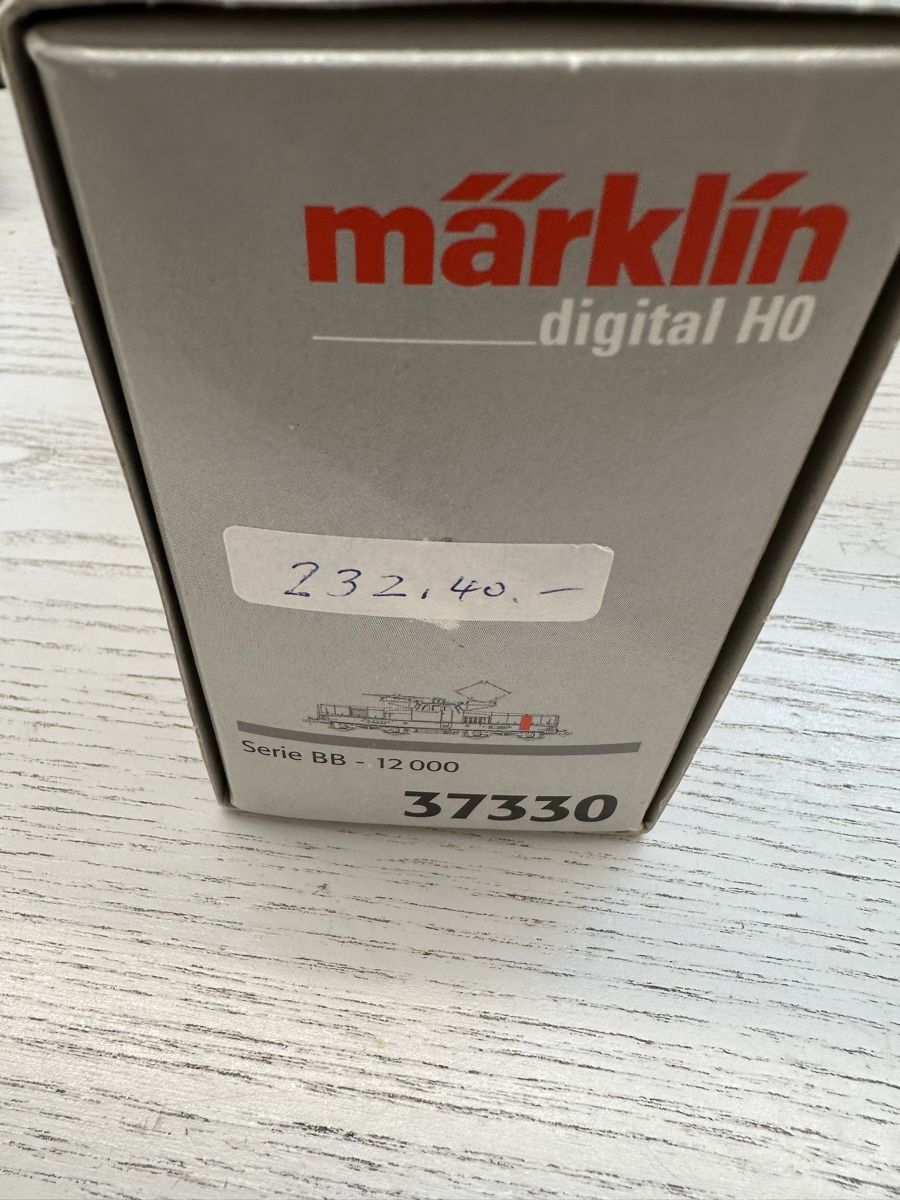 Märklin Modellini di ferrovie: Märklin 37330 SNCF BR BB 12000 digital – Usato da Lupsingen venduto da New-Haven 5