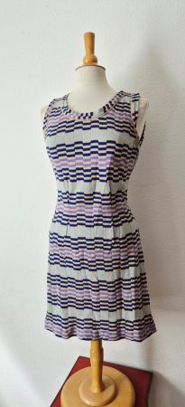 MISSONI KLEID DRESS NP 690 CHF M L VIOLETT,  TOP ZU JACKE