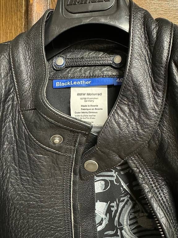 Giacche: BMW jacket black leather giacca pelle 48 new – Usato da Arogno venduto da diping 1